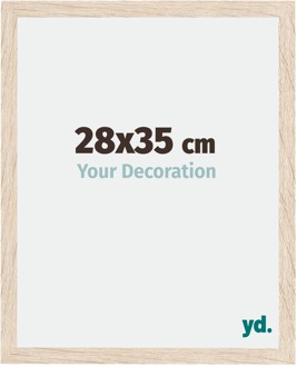 Fotolijst 28x35 cm - Eiken - MDF - Catania