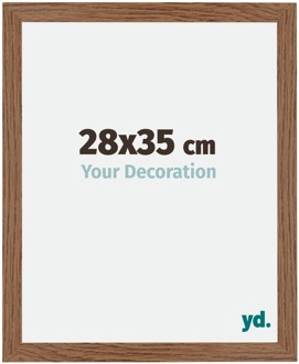 Fotolijst 28x35 cm - Eiken Rustiek - MDF - Mura