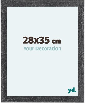 Fotolijst 28x35 cm - Grijs Geveegd - MDF - Como