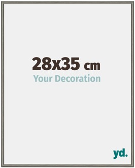 Fotolijst 28x35 cm - Mercury Structuur - Aluminium - New York