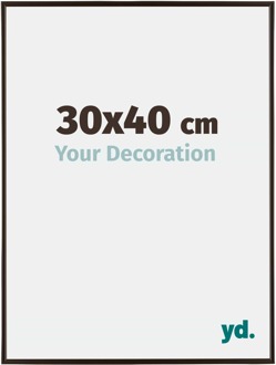 Fotolijst 30x40 cm - Antraciet - Kunststof - Evry