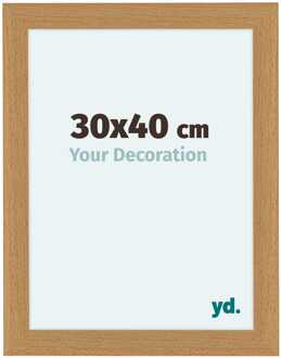 Fotolijst 30x40 cm - Beuken - MDF - Como