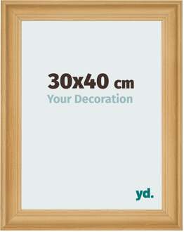 Fotolijst 30x40 cm - Dennen Houtnerf - MDF - Lazio