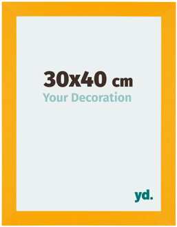 Fotolijst 30x40 cm - Geel - MDF - Mura
