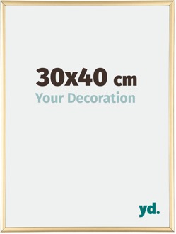 Fotolijst 30x40 cm - Goud - Aluminium - Kent