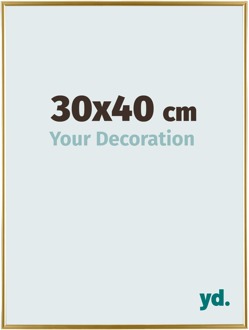 Fotolijst 30x40 cm - Goud - Kunststof - Evry