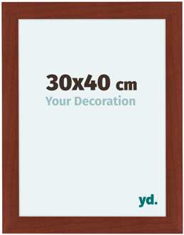 Fotolijst 30x40 cm - Kersen - MDF - Como