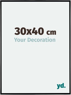 Fotolijst 30x40 cm - Zwart Mat - Kunststof - Evry