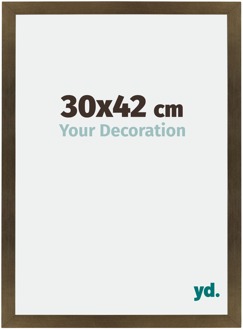 Fotolijst 30x42 cm - Brons Decor - MDF - Mura