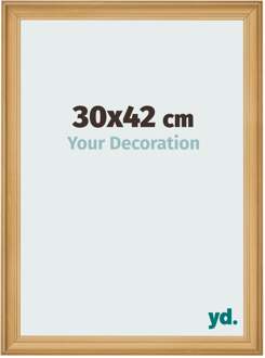 Fotolijst 30x42 cm - Dennen Houtnerf - MDF - Lazio
