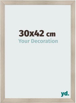 Fotolijst 30x42 cm - Eiken Licht - MDF - Pisa