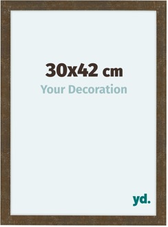 Fotolijst 30x42 cm - Goud Antiek - MDF - Como