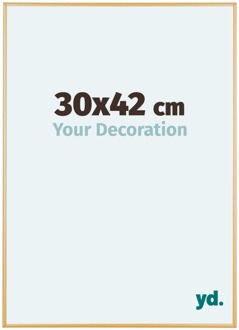 Fotolijst 30x42 cm - Goud Vintage - Aluminium - Kent