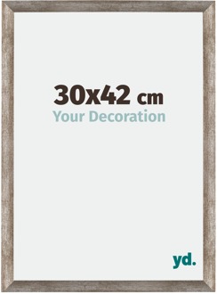 Fotolijst 30x42 cm - Metaal Vintage - MDF - Mura
