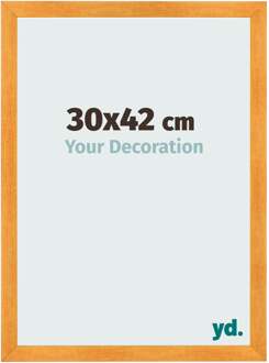 Fotolijst 30x42 cm - Oranje - MDF - Pisa