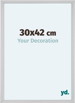 Fotolijst 30x42 cm - Wit - Aluminium - Virginia