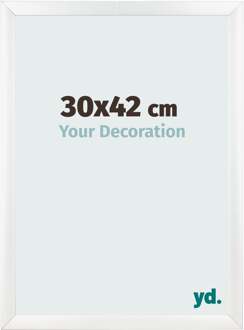 Fotolijst 30x42 cm - Wit Mat - MDF - Pisa