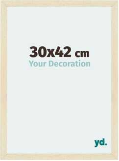 Fotolijst 30x42 cm - Zand Geveegd - MDF - Mura