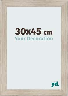 Fotolijst 30x45 cm - Eiken Licht - MDF - Pisa