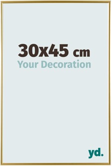 Fotolijst 30x45 cm - Goud - Kunststof - Evry