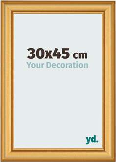 Fotolijst 30x45 cm - Goud Mat - MDF - Lazio