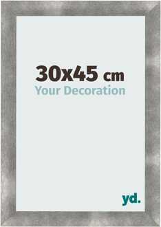 Fotolijst 30x45 cm - Metaal Vintage - MDF - Pisa