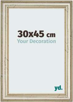 Fotolijst 30x45 cm - Metaalglans - MDF - Lazio