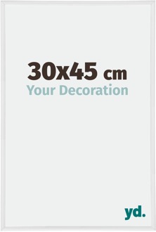 Fotolijst 30x45 cm - Wit Hoogglans - Kunststof - Annecy