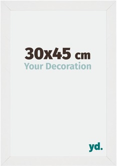 Fotolijst 30x45 cm - Wit Hoogglans - MDF - Mura