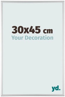 Fotolijst 30x45 cm - Zilver Mat - Aluminium - Kent