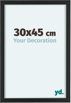 Fotolijst 30x45 cm - Zwart - Aluminium - Virginia