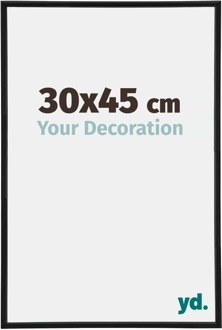Fotolijst 30x45 cm - Zwart Mat - Kunststof - Annecy