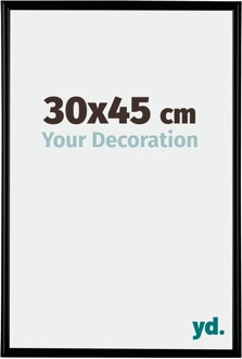 Fotolijst 30x45 cm - Zwart Mat - Kunststof - Bordeaux