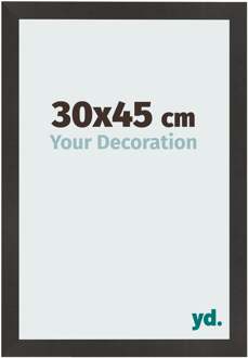 Fotolijst 30x45 cm - Zwart Mat - MDF - Bologna
