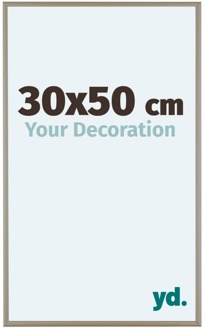 Fotolijst 30x50 cm - Champagne - Aluminium - Kent