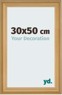 Fotolijst 30x50 cm - Dennen Houtnerf - MDF - Lazio