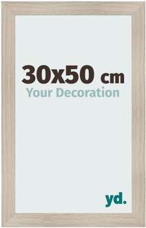 Fotolijst 30x50 cm - Eiken Licht - MDF - Pisa