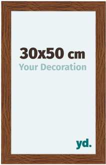 Fotolijst 30x50 cm - Eiken Rustiek - MDF - Como