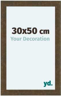 Fotolijst 30x50 cm - Goud Antiek - MDF - Como