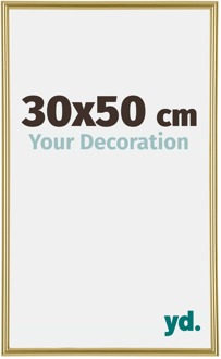 Fotolijst 30x50 cm - Goud - Kunststof - Annecy