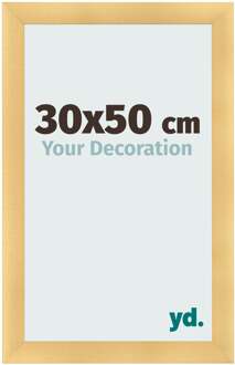 Fotolijst 30x50 cm - Goud Mat - MDF - Pisa