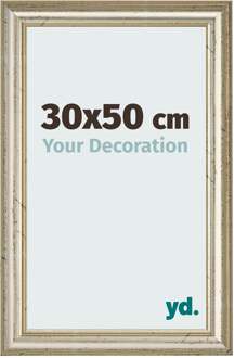 Fotolijst 30x50 cm - Metaalglans - MDF - Lazio