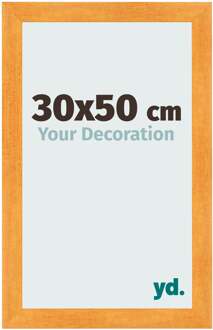 Fotolijst 30x50 cm - Oranje - MDF - Pisa