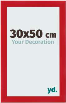 Fotolijst 30x50 cm - Rood - MDF - Pisa