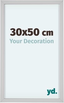 Fotolijst 30x50 cm - Wit - Aluminium - Virginia