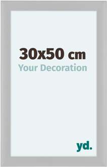 Fotolijst 30x50 cm - Wit Mat - MDF - Como