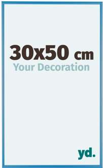 Fotolijst 30x50cm Staal Blauw Aluminium Austin - 30x50 cm