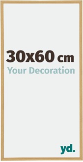 Fotolijst 30x60 cm - Beuken Licht - Kunststof - Annecy