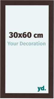 Fotolijst 30x60 cm - Eiken Donker - MDF - Como