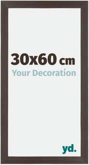 Fotolijst 30x60 cm - Eiken Donker - MDF - Mura